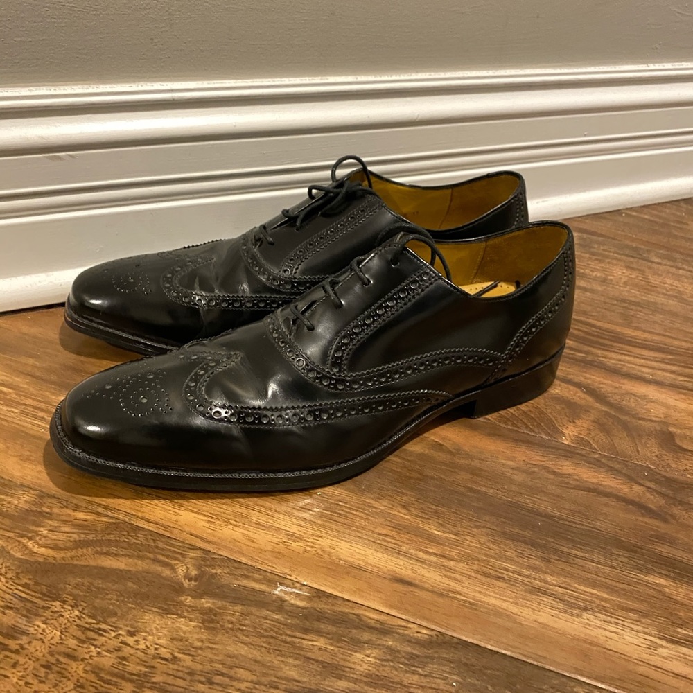 Black Cole Hann Wingtips